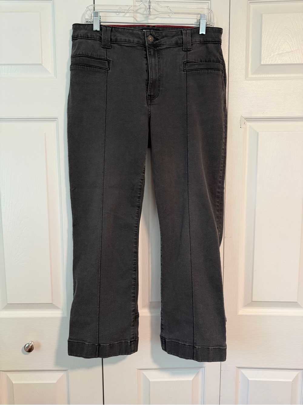 Nautica Jeans Women’s Gray Cropped Bootcut Jeans – Size 12